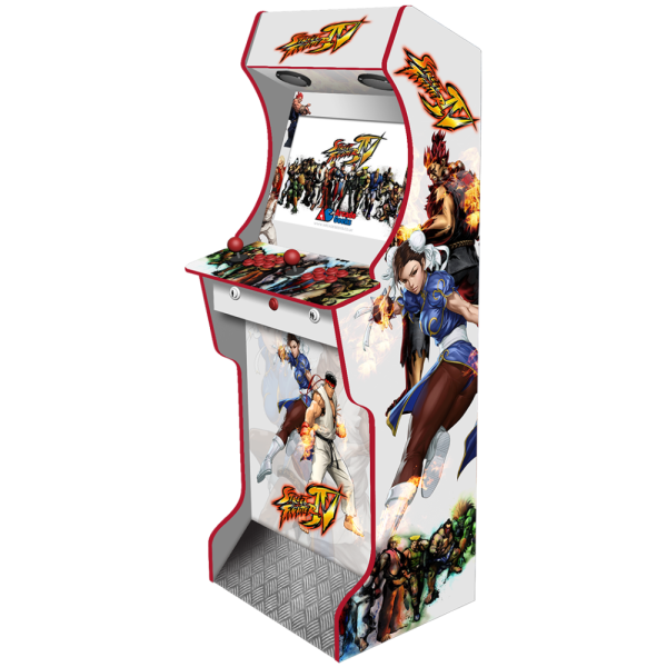 AG Elite 2 Player Arcade Machine - Street Fighter IV - Top Spec